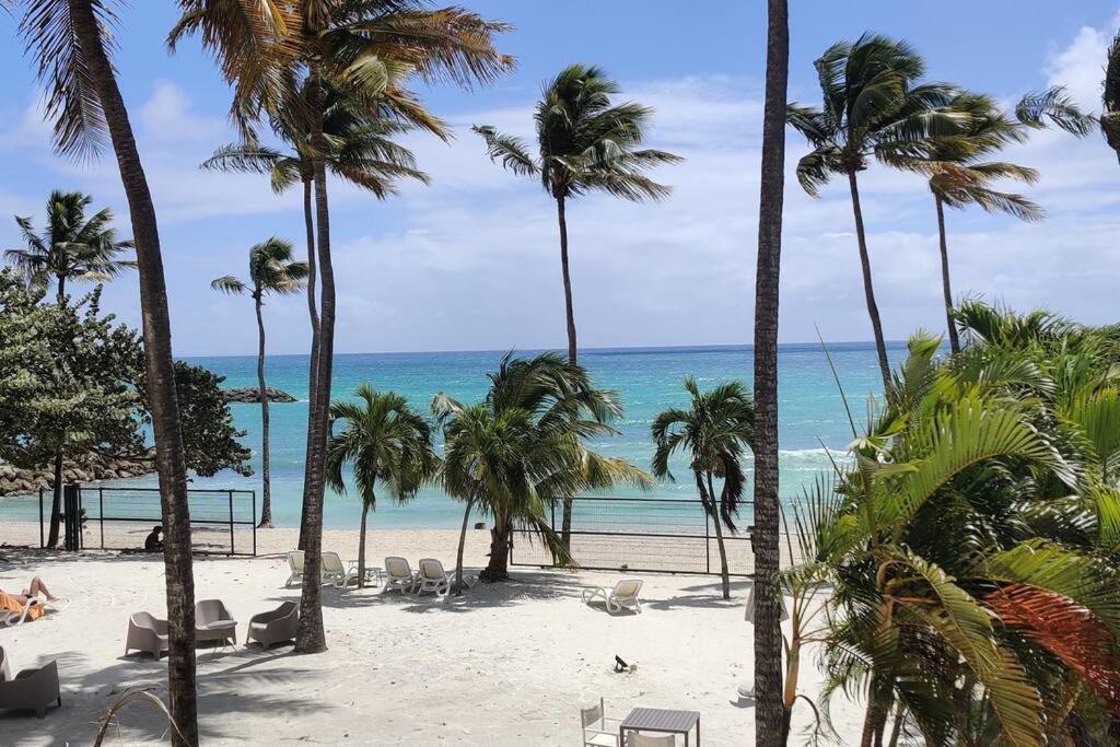 Parfum Des Iles - Vue Mer, Plage A 30M Et Piscine En Option Le Gosier  Esterno foto