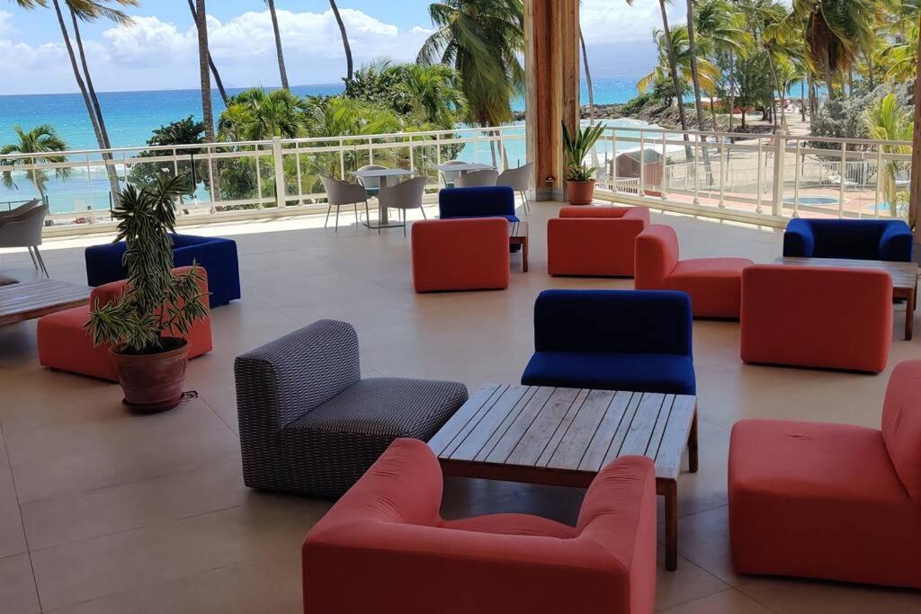 Parfum Des Iles - Vue Mer, Plage A 30M Et Piscine En Option Le Gosier  Esterno foto