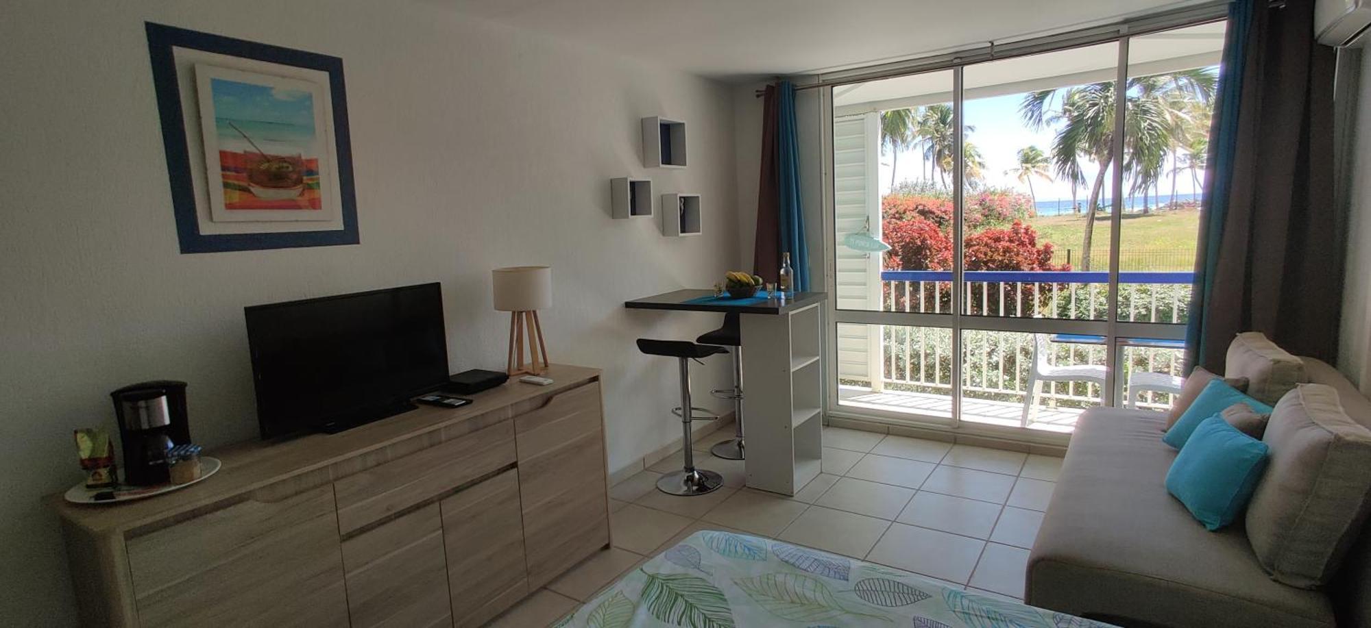 Parfum Des Iles - Vue Mer, Plage A 30M Et Piscine En Option Le Gosier  Esterno foto